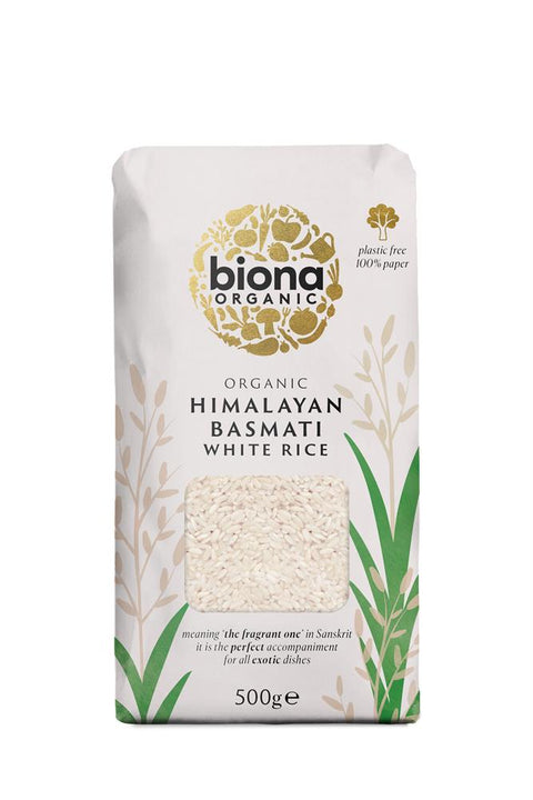 Biona Organic White Basmati Rice 500g