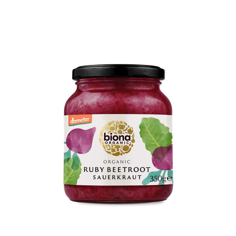 Biona Organic Ruby Sauerkraut 350g