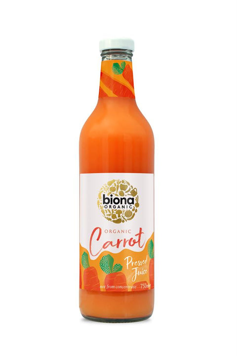 Biona Organic Carrot Juice Pressed 750ml