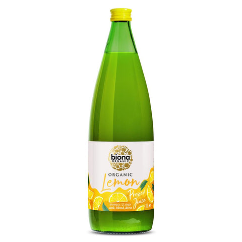 Biona Organic Pressed Lemon Juice 1lt