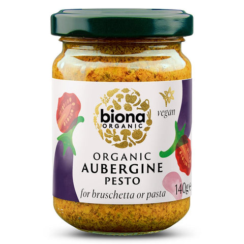 Biona Organic Aubergine Pesto 140g