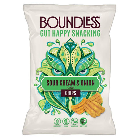 Boundless Sour Cream & Onion Chips Sharing Bag 80g