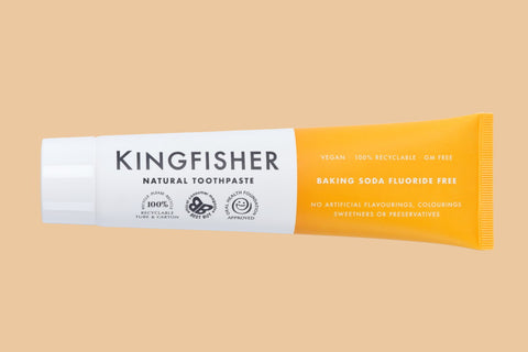 Kingfisher Baking Soda Toothpaste Fluoride Free