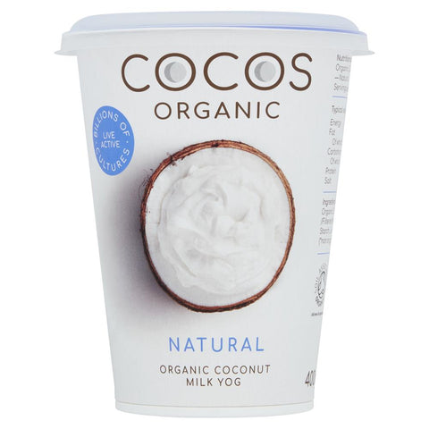 Cocos Organic Natural Coconut Milk Yoghurt 400g