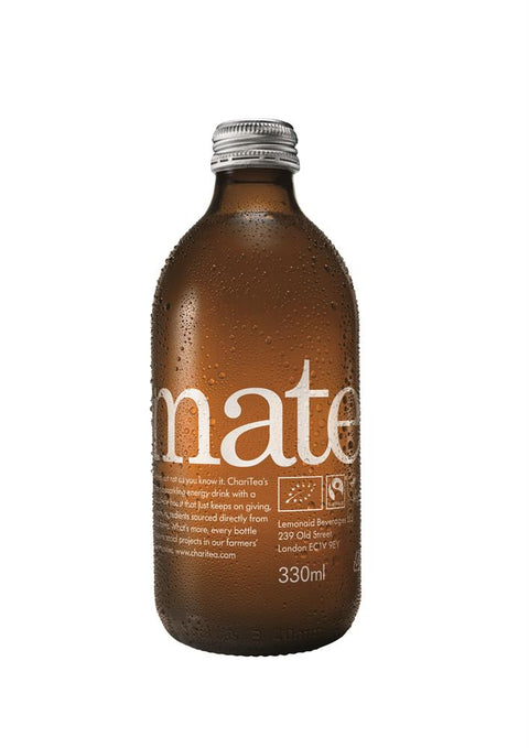 ChariTea Organic Fairtrade Sparkling Mate Iced Tea 330ml