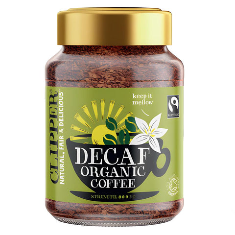 Clipper Fairtrade Organic Decaf Coffee 100g