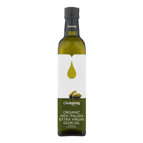 Clearspring Organic 100% Italian Extra Virgin Olive Oil 500ml