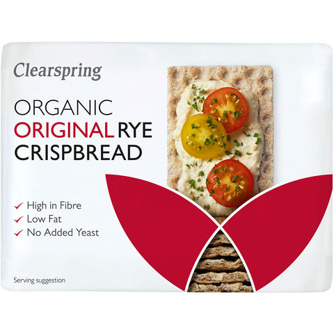 Clearspring Organic Rye Crispbread - Original 200g