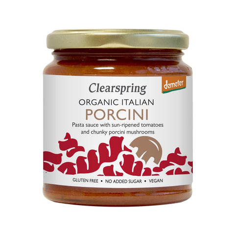 Clearspring Demeter Organic Italian Porcini Pasta Sauce 300gr