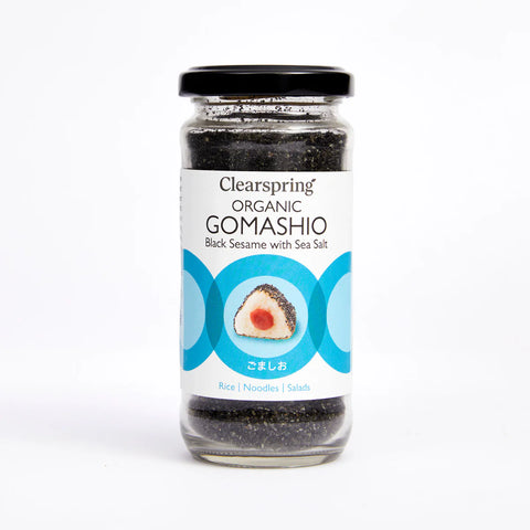 Clearspring Organic Gomashio - Black Sesame with Sea Salt 100gr