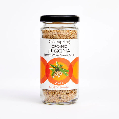 Clearspring Organic Irigoma - Toasted Whole Sesame Seeds 100gr