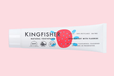 Kingfisher Children's Strawberry Toothpaste with Fluoride