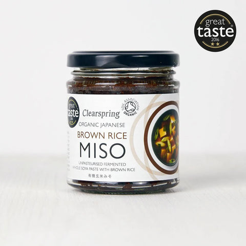 Organic Japanese Brown Rice Miso Paste - Unpasteurised 150gr