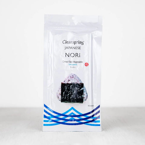 Clearspring Japanese Nori - Dried Sea Vegetable (Untoasted) 25gr