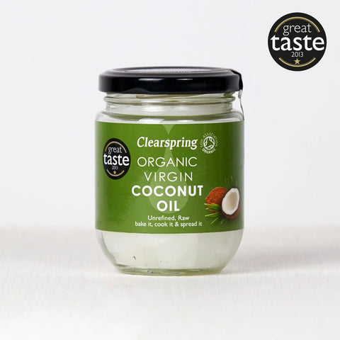 Clearspring Organic Coconut Oil (Unrefined & Raw) 200gr