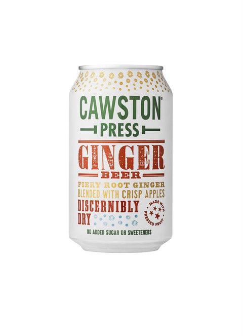 Cawston Press Sparkling Ginger Beer Can 330ml