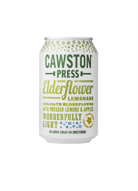 Cawston Press Sparkling Elderflower Lemonade Can 330ml