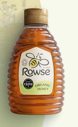 Rowse Organic Squeezy Honey 340g