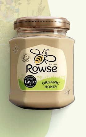 Rowse Organic Set Honey 340g