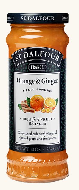 St Dalfour Orange & Ginger Fruit Spread 284g