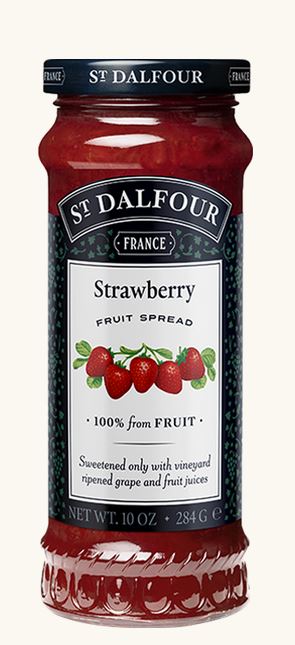 St Dalfour Strawberry Fruit Spread 284g