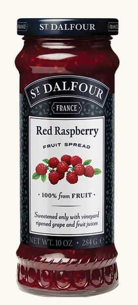 St Dalfour Raspberry Fruit Spread 284g