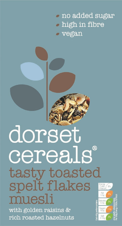 Dorset Cereals Tasty Toasted Spelt Flakes 570g