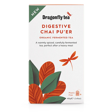 Dragonfly Tea Organic Digestive Chai Pu'er