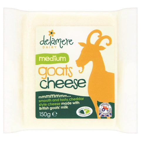 Delamere Dairy Medium Goats Cheese 150g