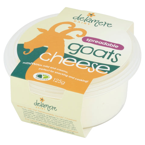 Delamere Dairy Spreadable Goats Cheese 125g