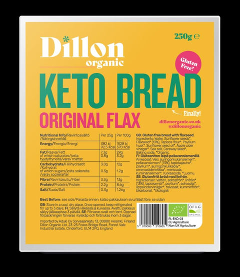 Original Organic Flax Keto Bread