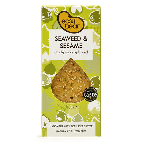 Easy Bean Seaweed & Sesame Chickpea Crispbread 110g