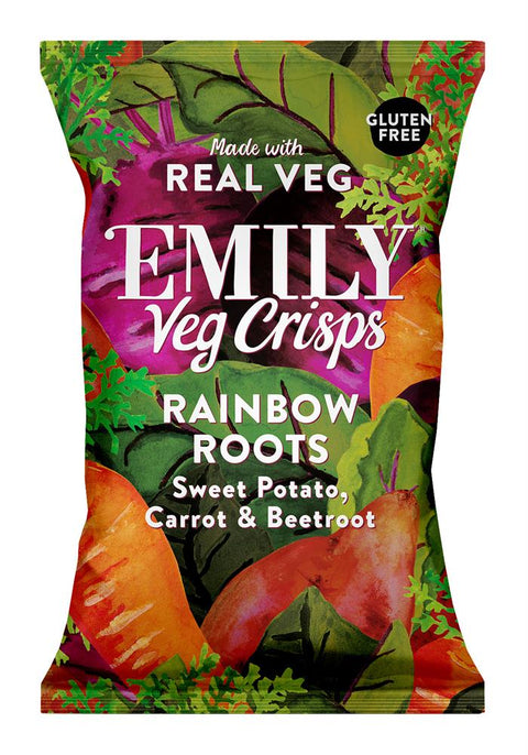 Emily Rainbow Roots Veg Crisps 100g