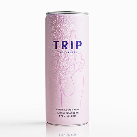 Trip CBD Infused Drink with Elderflower & Mint