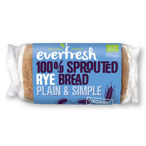 Everfresh Organic Sprouted Rye Bread 400gr