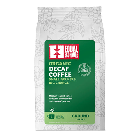 Equal Exchange Organic & Fair Trade Decaffeinated Roast & Ground Coffee 227g