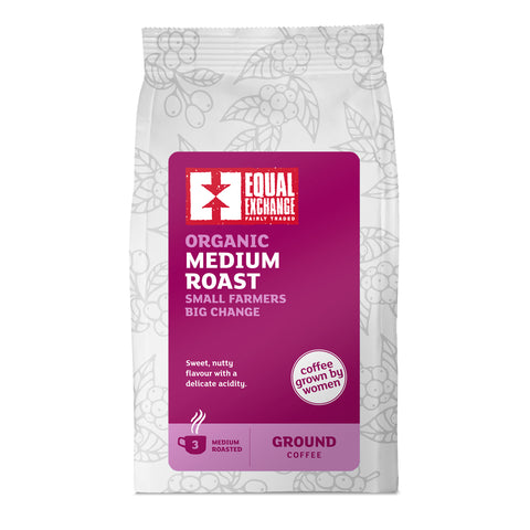 Equal Exchange Organic & Fair Trade Medium Roast & Ground Coffee 227g