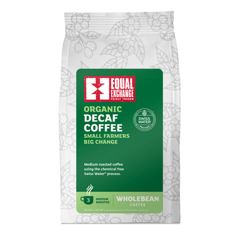 Equal Exchange Organic & Fair Trade Decaffeinated Coffee Beans 227g