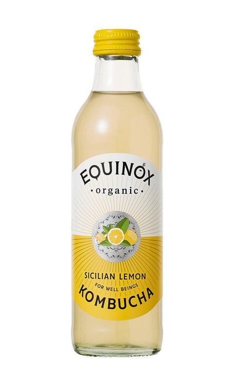 Equinox Organic Sicilian Lemon Kombucha 275ml