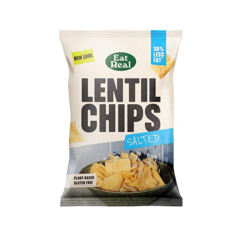 Eat Real Eat Real Lentil Chips Salted 95g