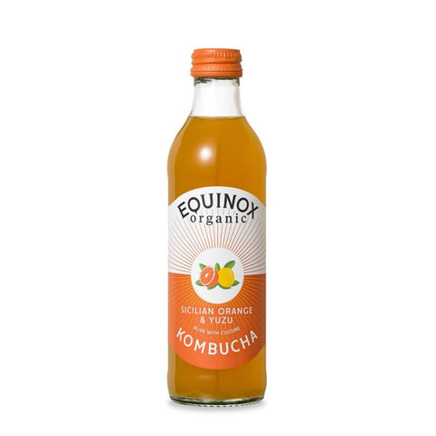 Equinox Organic Sicilian Orange Kombucha 275ml