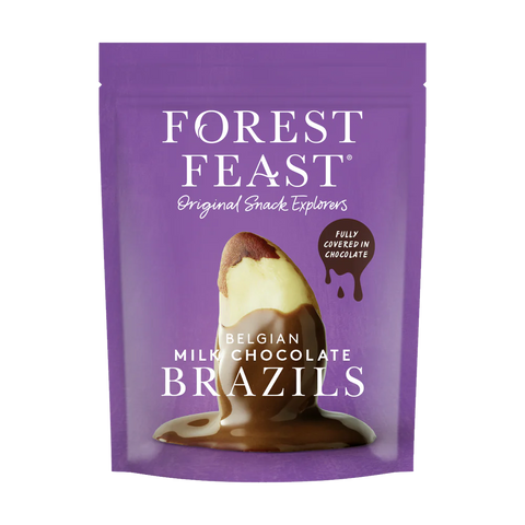 Forest Feast Belgian Milk Chocolate Brazils