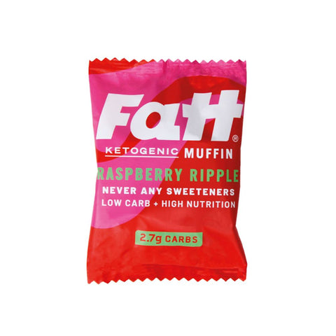 Fatt Raspberry Ripple Muffin 40g