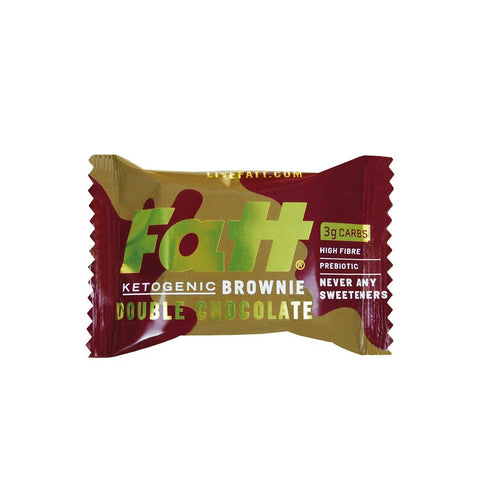 Fatt Double Chocolate Keto Brownie 40g