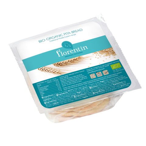 Florentin Organic White Pitta Bread 260g