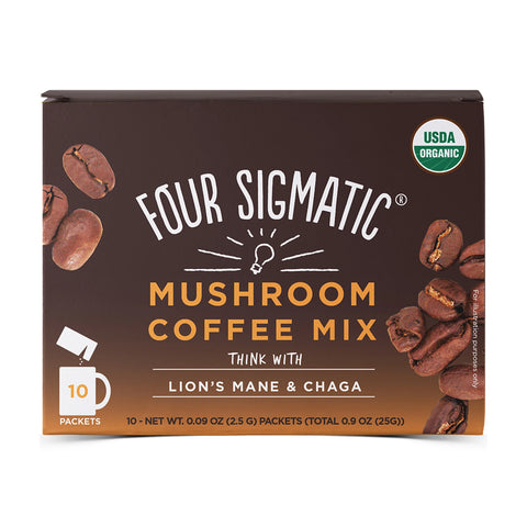 Four Sigmatic Foods Mushroom Coffee with Lion's Mane & Chaga 10 sachets