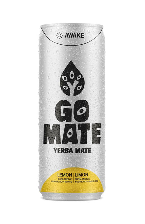 Go Mate Awake Yerba Mate Lemon