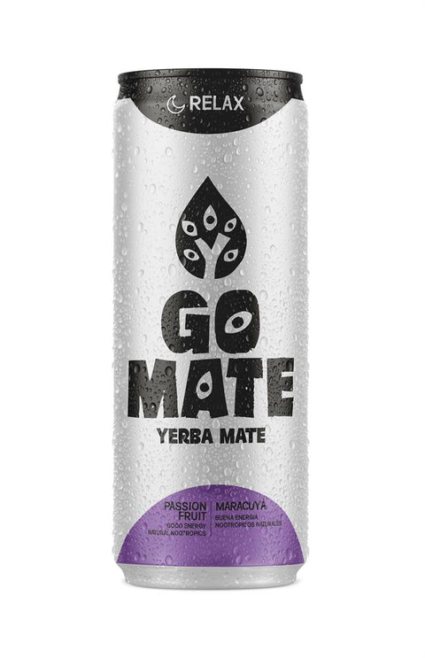 Go Mate Relax Yerba Mate Passionfruit