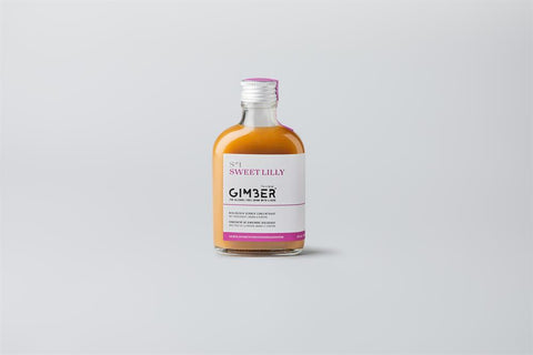 Gimber Organic S1 Sweet Lilly Tropical Ginger Alcohol Free Drink 200ml