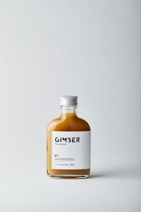 Gimber Organic No1 Original Ginger Alcohol Free Drink 200ml